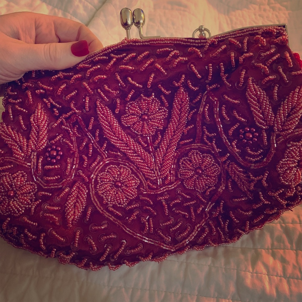 Beautiful Vintage Style Beaded Handbag